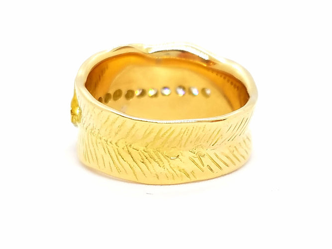 Bague 52 Bague Or jaune Diamant 58 Facettes 757308CN