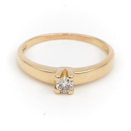 Bague 52 Bague Solitaire Or jaune Diamant 58 Facettes 1791798CN