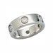 Ring 50 Cartier ring, “Love”, white gold, diamonds. 58 Facettes 31686
