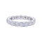 Bague 52 Alliance or blanc et diamants. 58 Facettes 32546