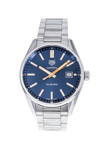 Montre Montre TAG HEUER Carrera 39 mm Quartz WAR1112.BA0601 58 Facettes 63210-59404