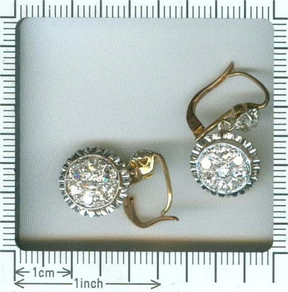 Boucles d'oreilles Boucles d'oreilles diamant Art Déco 58 Facettes 20212-0255