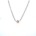 Black Gold Diamond Star Pendant Necklace Design 58 Facettes