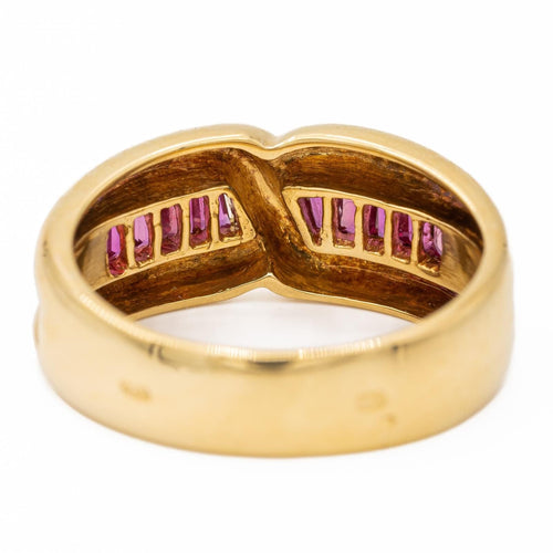 Bague 55 Bague Or jaune Rubis 58 Facettes 2282672CN