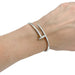 Bracelet Cartier bracelet, “Juste un clou”, white gold and diamonds 58 Facettes 31982