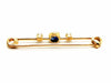 Brooch Brooch Yellow gold Sapphire 58 Facettes 1752244CN