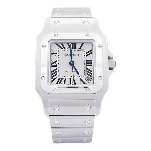 Cartier watch "Santos Galbée", steel. 58 Facettes 33497