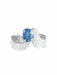 Bague 52 Bague Saphir et Diamants 58 Facettes