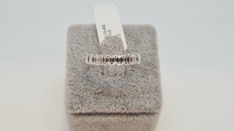 Bague 51 Bague en Or blanc & diamants 58 Facettes