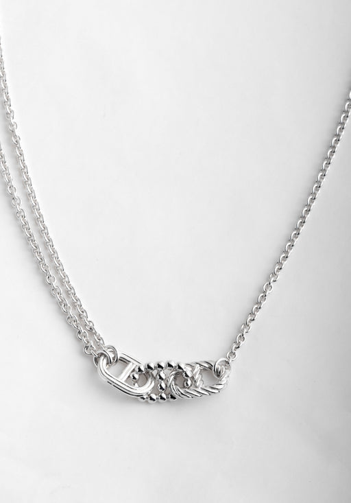 Necklace HERMES Parade Long Necklace 925/1000 Silver 58 Facettes 64428-60915