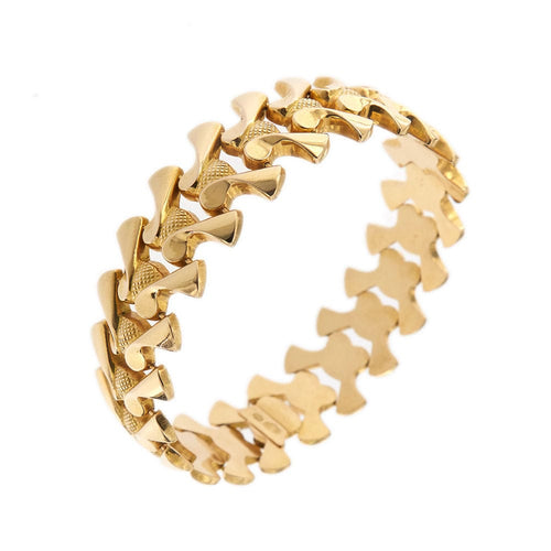 Bracelet Bracelet vintage Or jaune 58 Facettes 29041