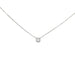Necklace Necklace Tiffany&Co. “Lucida” in platinum, diamond. 58 Facettes 31161