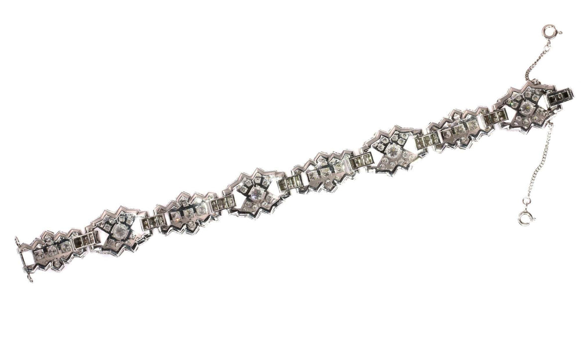 Bracelet Art Déco Bracelet diamant 58 Facettes 19059-0008