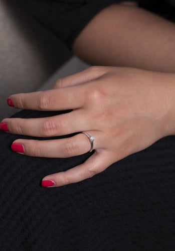 Bague 52 Bague TIFFANY & CO Lucida en Platine 950/1000 58 Facettes 59125-54750