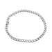 Bracelet Diamond line bracelet in white gold. 58 Facettes 33185