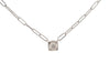 Collier collier DINH VAN le cube diamant grand modele 58 Facettes 254939