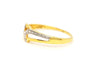 Ring 58 Ring Yellow gold Diamond 58 Facettes 870457CD
