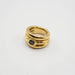 Chaumet Ring in yellow gold & sapphire 58 Facettes