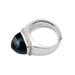 Ring 54 Fred “Pain de Sucre” ring in white gold, topaz and diamonds. 58 Facettes 30984