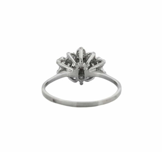 Bague 57.5 BAGUE "DAHLIA" DIAMANTS 58 Facettes BO/230030/