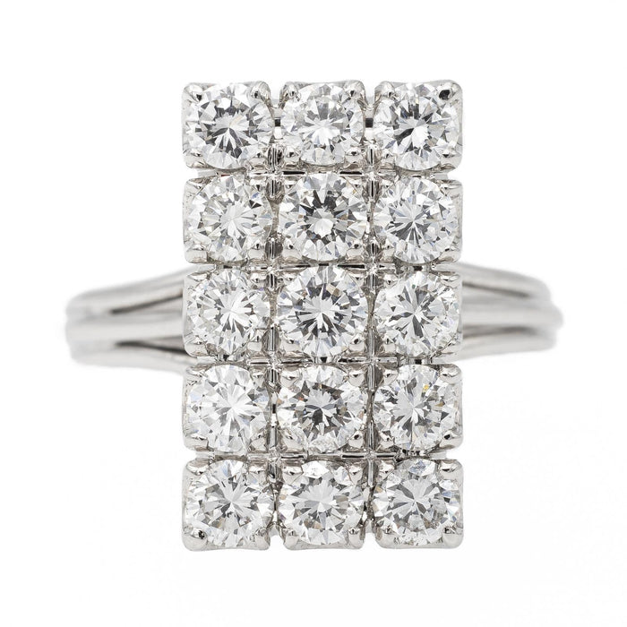 Bague 48 Bague Or blanc Diamant 58 Facettes 2432010CN