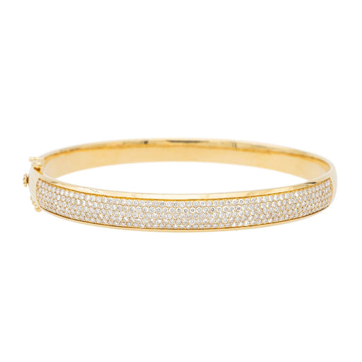 Bracelet Bracelet Jonc Or jaune Diamant 58 Facettes 578184CD