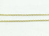 Chain necklace in gold convict mesh 58 Facettes 2923/1