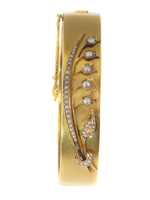 Bracelet Jonc or, perles rocailles 58 Facettes 20195-0010