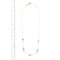 Collier Collier avec topaze et quartz 58 Facettes 34864