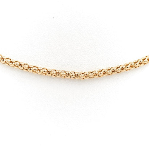 Collier Collier Maille pop-corn Or jaune 58 Facettes 1667893CN