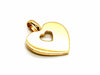 Poiray Necklace Secret Heart Pendant Yellow Gold 58 Facettes 1763507CN
