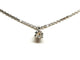 Collier Collier Chaîne + pendentif Or blanc Diamant 58 Facettes 1423255CD
