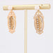 Earrings Old pearl earrings and their rose gold pendants with fine pearls 58 Facettes 16-334 14-249