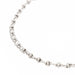 Necklace Fancy mesh necklace White gold 58 Facettes 2360829CN