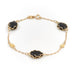 Bracelet Bracelet Yellow gold Onyx 58 Facettes 1610139CN
