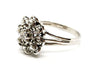 Bague 54 Bague Fleur Or blanc Diamant 58 Facettes 1292376CN