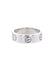 Ring 52 CARTIER Love Ring in 750/1000 White Gold 58 Facettes 59967-55663