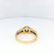 Bague Bague en or jaune et diamants 58 Facettes 5581