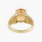 Bague 54 / Citrine / Or Jaune BAGUE "MOON" OR & CITRINE 58 Facettes BO/220040