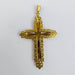 Cross Pendant in Yellow Gold 58 Facettes 20400000634
