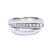 Ring 51 Fred ring, “Success”, in white gold and diamonds. 58 Facettes 33441