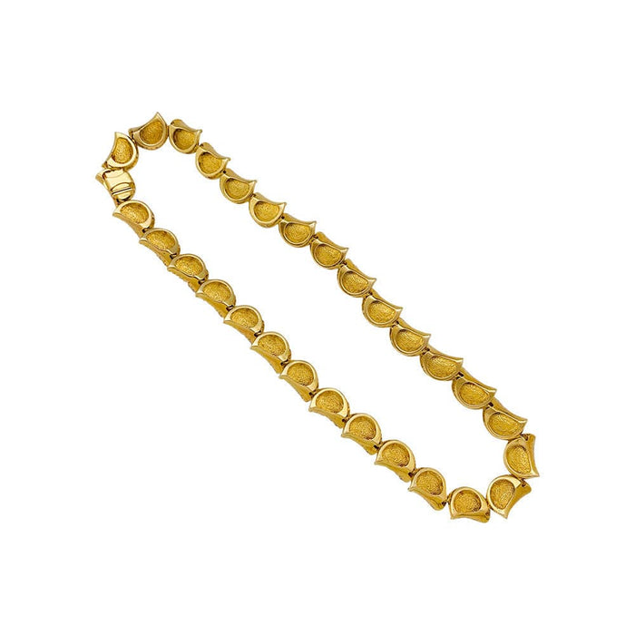 Collier Collier en or jaune et diamants. 58 Facettes 31270