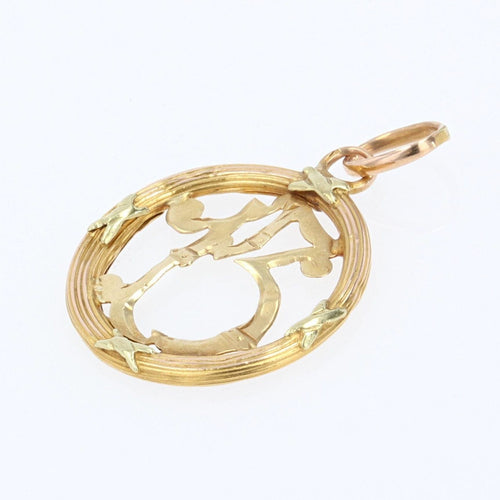 Pendentif Pendentif or chiffre 13 58 Facettes CVP36