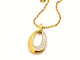 Collier Collier Chaîne + pendentif Or jaune Diamant 58 Facettes 05792CD