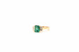 Ring 52.5 Ring Yellow Gold Emerald Diamonds 58 Facettes 24767 / 24849
