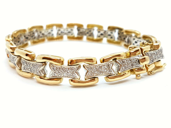 Bracelet Bracelet Or jaune Diamant 58 Facettes 00469CN