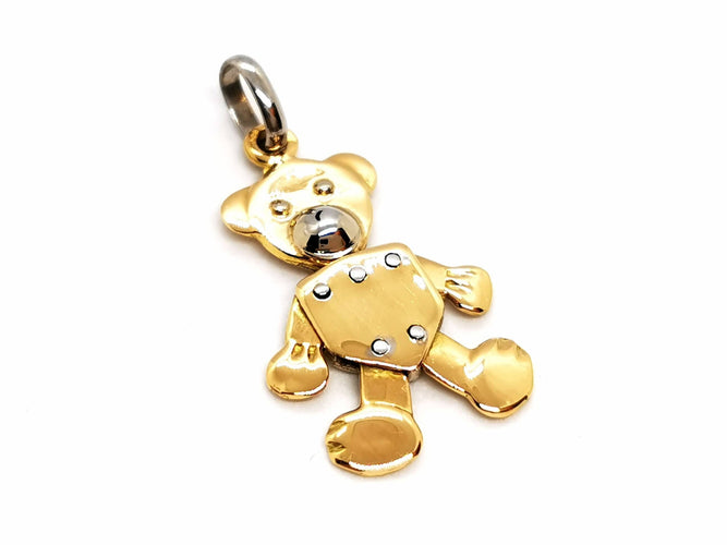 Pendentif Pendentif Ours Or jaune 58 Facettes 1639191CN