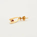 Earrings “SEZANE” GOLD & RUBY EARRINGS 58 Facettes BO/230032 NSS