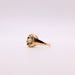50s Yellow Gold Diamond Ring 58 Facettes