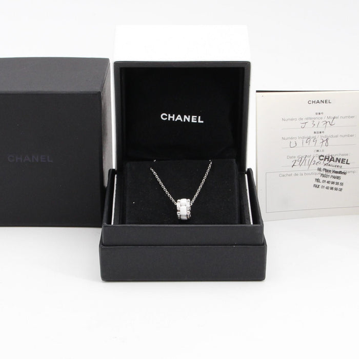 Collier Collier Chanel Ultra Diamants Céramique blanche 58 Facettes 21-851